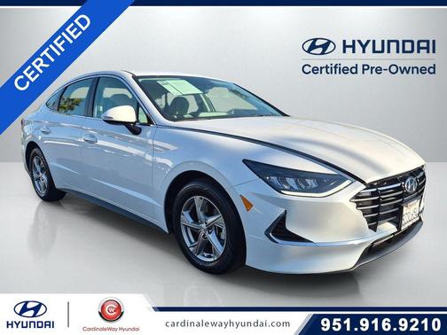 Quartz White 2022 Hyundai SONATA SE