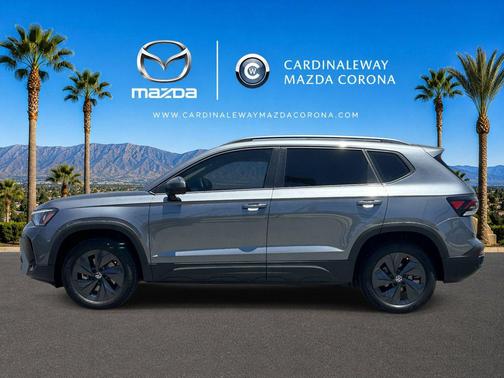 Platinum Gray Metallic 2025 Volkswagen Taos 1.5T S