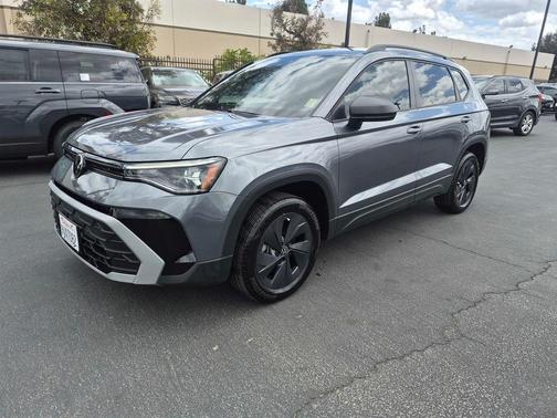 Platinum Gray Metallic 2025 Volkswagen Taos 1.5T S