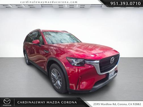 Soul Red Crystal Metallic 2024 Mazda CX-90 PHEV Preferred
