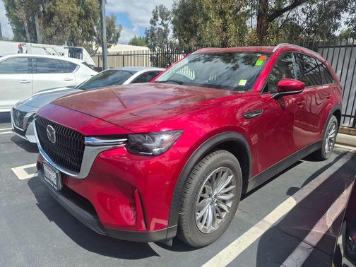 Soul Red Crystal Metallic 2024 Mazda CX-90 PHEV Preferred