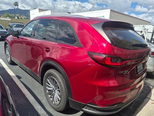 Soul Red Crystal Metallic 2024 Mazda CX-90 PHEV Preferred