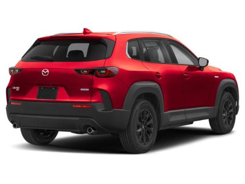 Soul Red Crystal Metallic 2025 Mazda CX-50 Hybrid Preferred Package