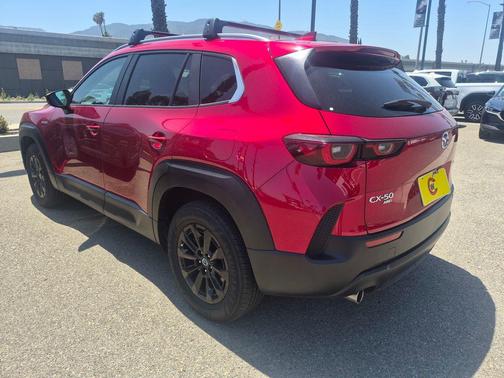 Soul Red Crystal Metallic 2025 Mazda CX-50 Hybrid Preferred Package
