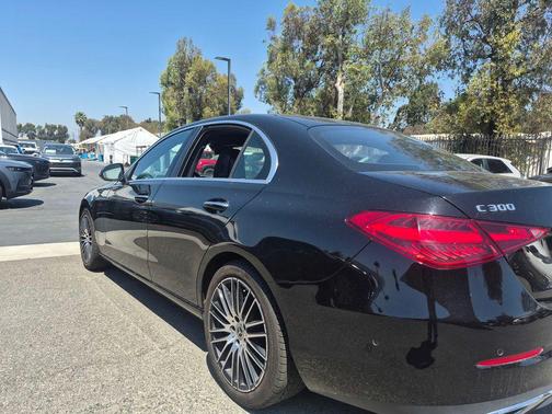 Black 2025 Mercedes-Benz C-Class C 300