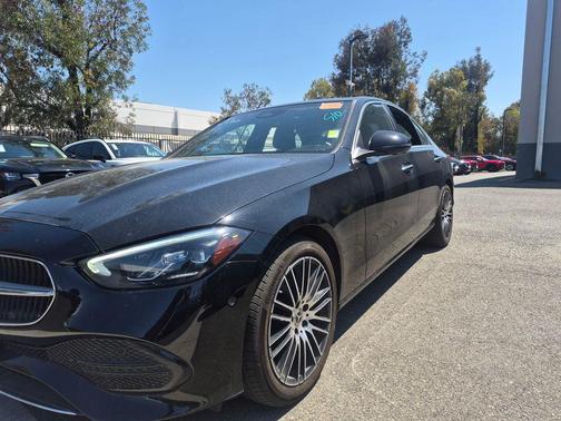 Black 2025 Mercedes-Benz C-Class C 300