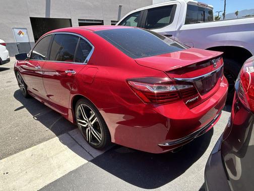 San Marino Red 2017 Honda Accord Sport