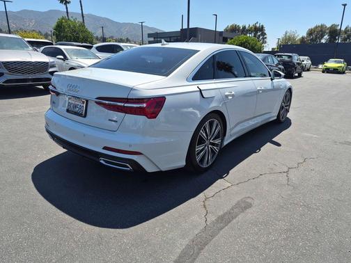 Glacier White 2019 Audi A6 55 Premium