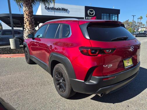 Soul Red Crystal Metallic 2025 Mazda CX-50 Hybrid Preferred Package