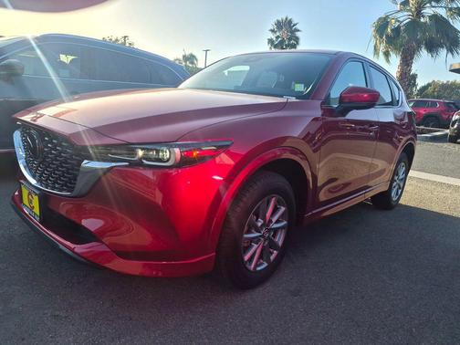 Soul Red Crystal Metallic 2025 Mazda CX-5 2.5 S Select Package