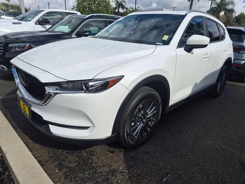 Snowflake White Pearl Mica 2021 Mazda CX-5 Touring