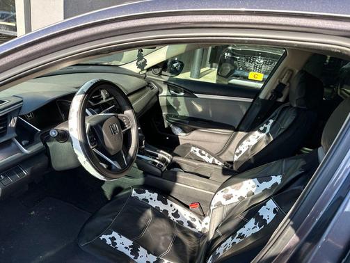 Modern Steel Metallic 2017 Honda Civic EX-T