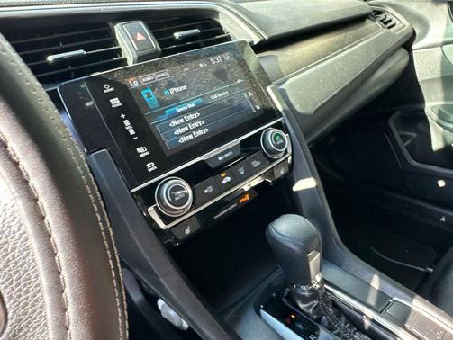 Modern Steel Metallic 2017 Honda Civic EX-T