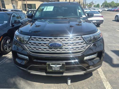 AGATE BLACK METALLIC 2022 Ford Explorer Limited