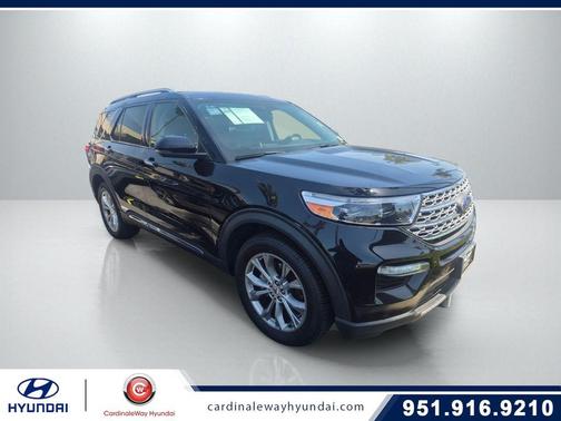 AGATE BLACK METALLIC 2022 Ford Explorer Limited