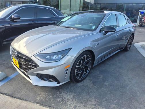Curated Silver 2023 Hyundai SONATA N Line