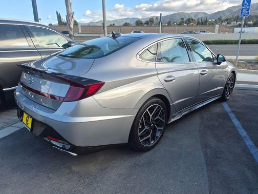 Curated Silver 2023 Hyundai SONATA N Line