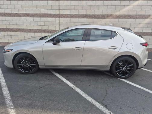 Platinum Quartz Metallic 2023 Mazda Mazda3 2.5 Turbo AWD