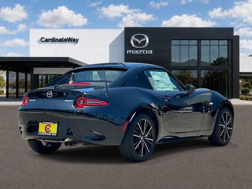 Jet Black Mica 2026 Mazda MX-5 Miata RF Grand Touring