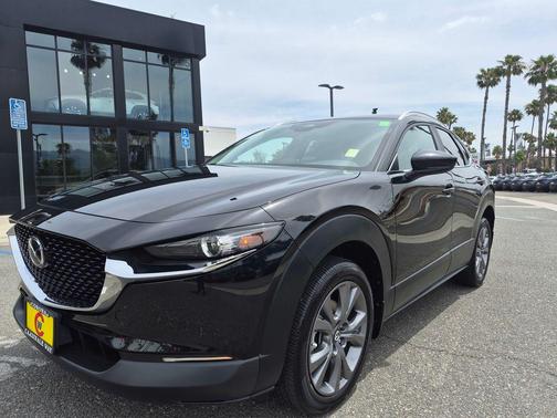 Jet Black Mica 2024 Mazda CX-30 2.5 S Preferred Package