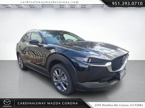 Jet Black Mica 2024 Mazda CX-30 2.5 S Preferred Package