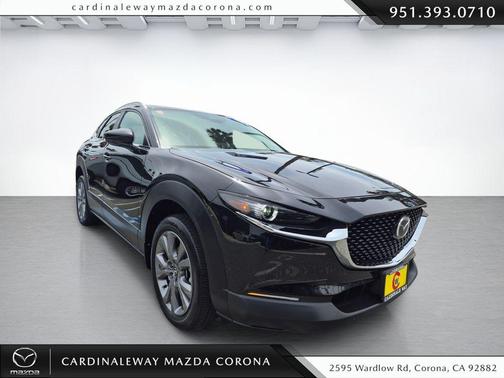 Jet Black Mica 2024 Mazda CX-30 2.5 S Preferred Package