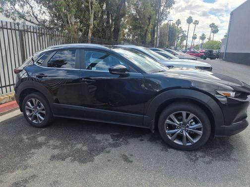 Jet Black Mica 2024 Mazda CX-30 2.5 S Preferred Package