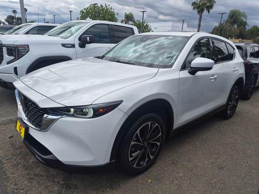 Rhodium White Metallic 2023 Mazda CX-5 2.5 S Premium Plus Package