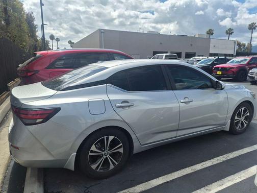 Brilliant Silver Metallic 2021 Nissan Sentra SV
