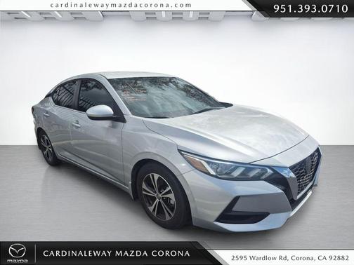 Brilliant Silver Metallic 2021 Nissan Sentra SV