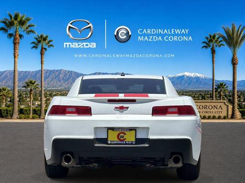 Summit White 2015 Chevrolet Camaro 1LT