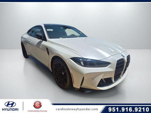 Frozen Brilliant White Metallic 2025 BMW M4 Competition