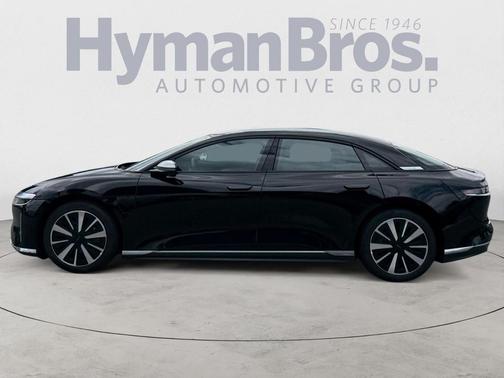 Infinite Black Metallic 2025 Lucid Air Grand Touring