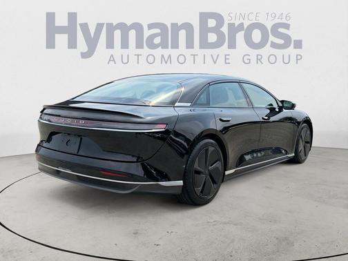Infinite Black Metallic 2023 Lucid Air Pure