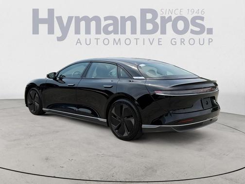 Infinite Black Metallic 2023 Lucid Air Pure