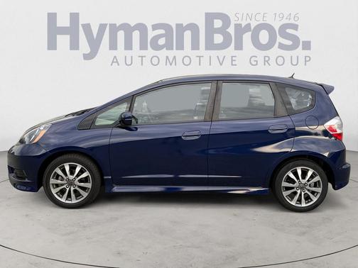 Blue 2013 Honda Fit Sport