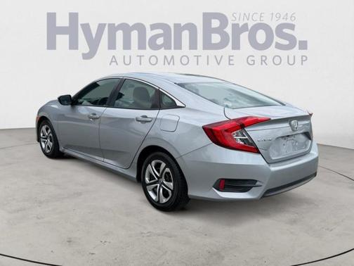 Lunar Silver Metallic 2017 Honda Civic LX