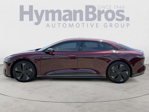 Zenith Red Metallic 2025 Lucid Air Grand Touring