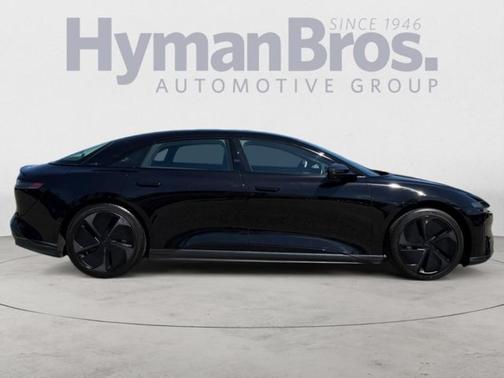 Infinite Black Metallic 2025 Lucid Air Grand Touring