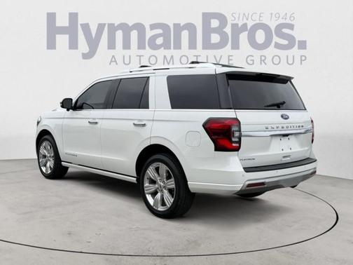 Star White Metallic Tri-Coat 2023 Ford Expedition Platinum