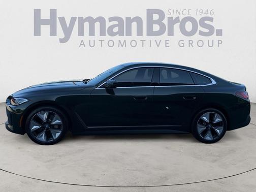 San Remo Green Metallic 2023 BMW i4 Gran Coupe eDrive35