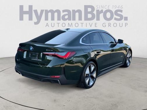 San Remo Green Metallic 2023 BMW i4 Gran Coupe eDrive35