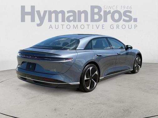 Fathom Blue Metallic 2025 Lucid Air Grand Touring
