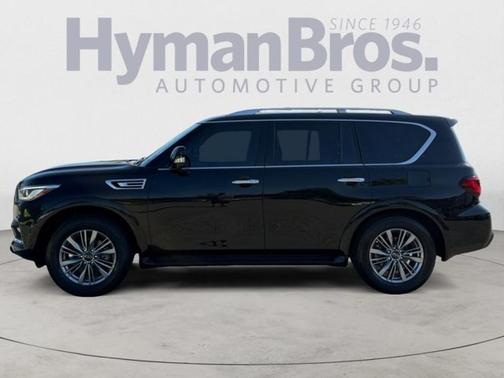 Black Obsidian 2022 INFINITI QX80 Luxe