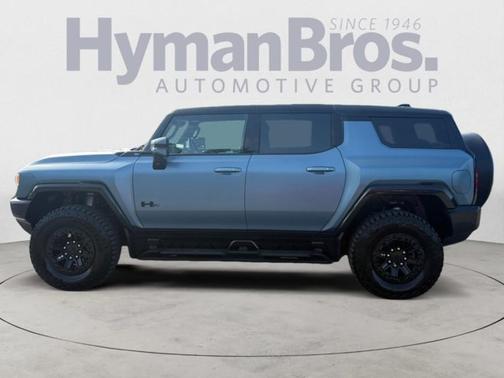 Neptune Blue Matte 2024 GMC HUMMER EV SUV 3X