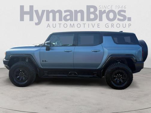 Neptune Blue Matte 2024 GMC HUMMER EV SUV 3X