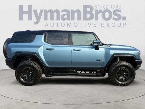 Neptune Blue Matte 2024 GMC HUMMER EV SUV 3X