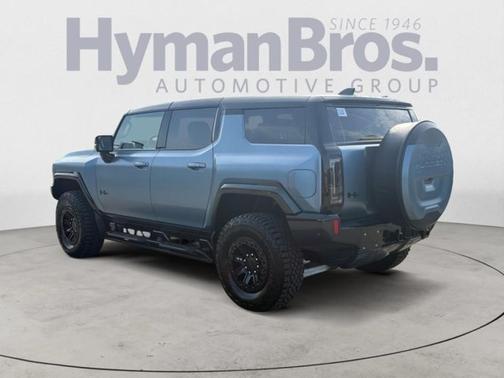 Neptune Blue Matte 2024 GMC HUMMER EV SUV 3X