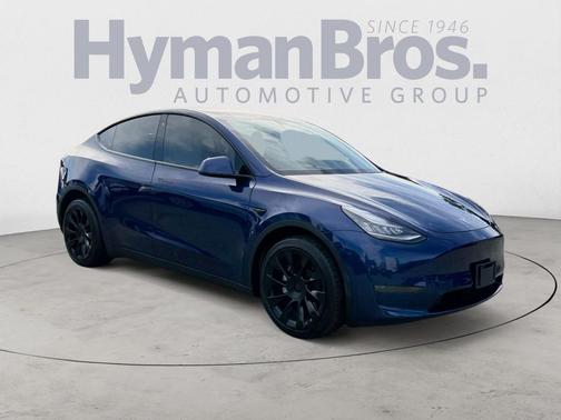 Deep Blue Metallic 2020 Tesla Model Y Long Range Dual Motor All-Wheel Drive