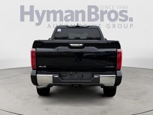 Midnight Black Metallic 2025 Toyota Tundra Hybrid 1794 Edition